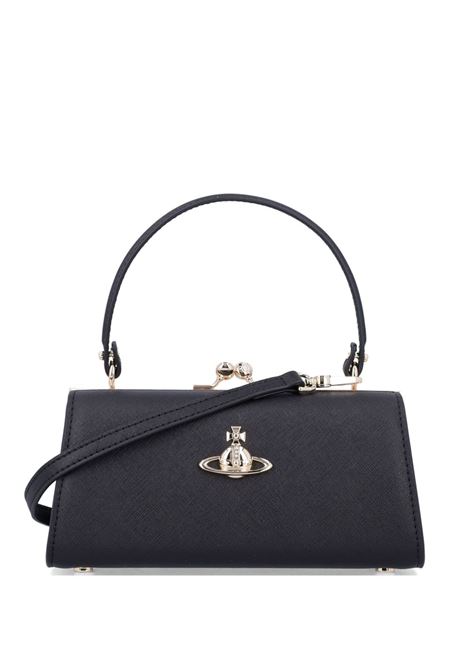 Borsa a mano Doll grande in nero Vivienne Westwood - donna VIVIENNE WESTWOOD | 4B01000QWS0021N402